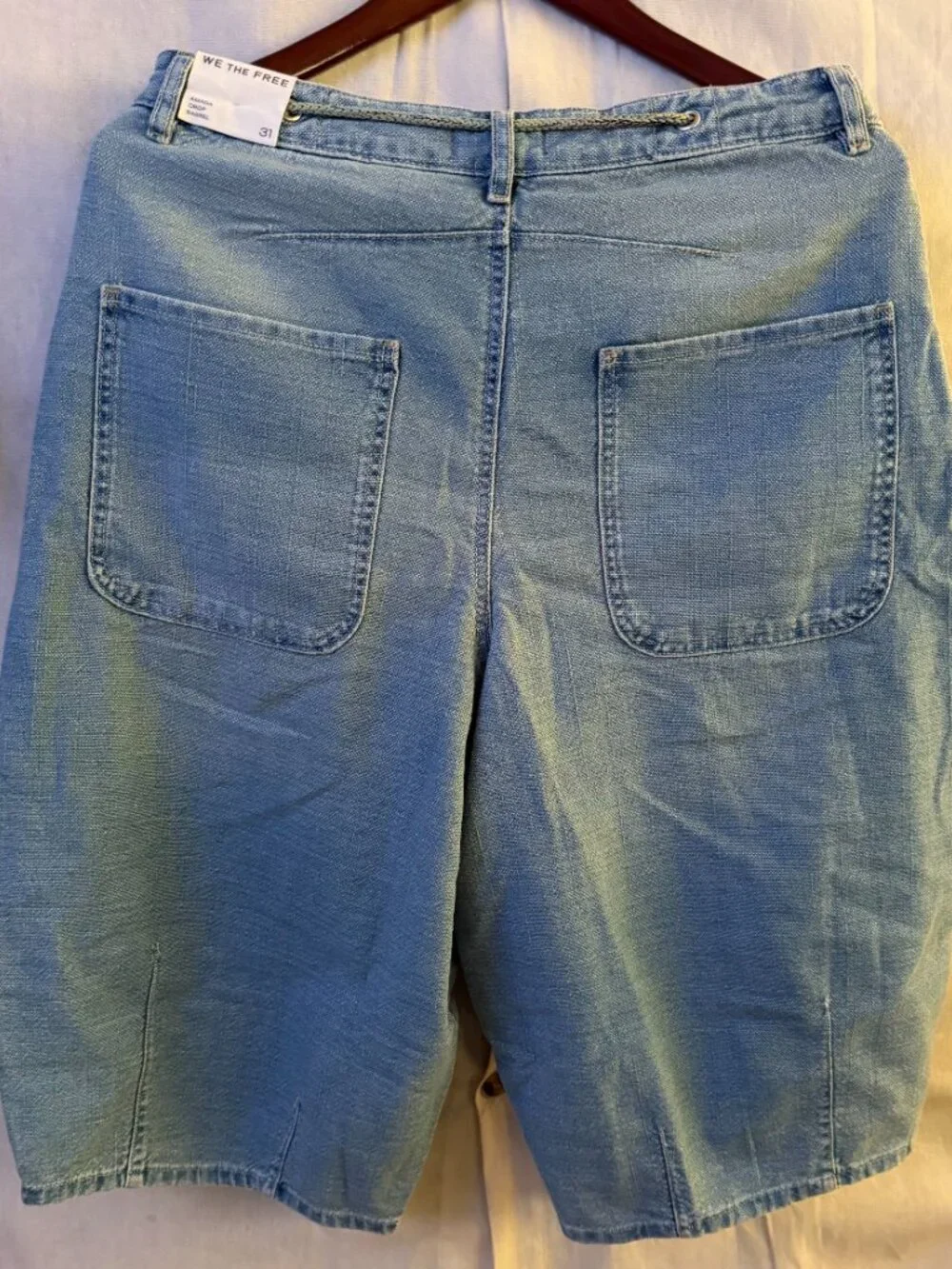 Free People We The Free Amada Cropped Barrel Jeans